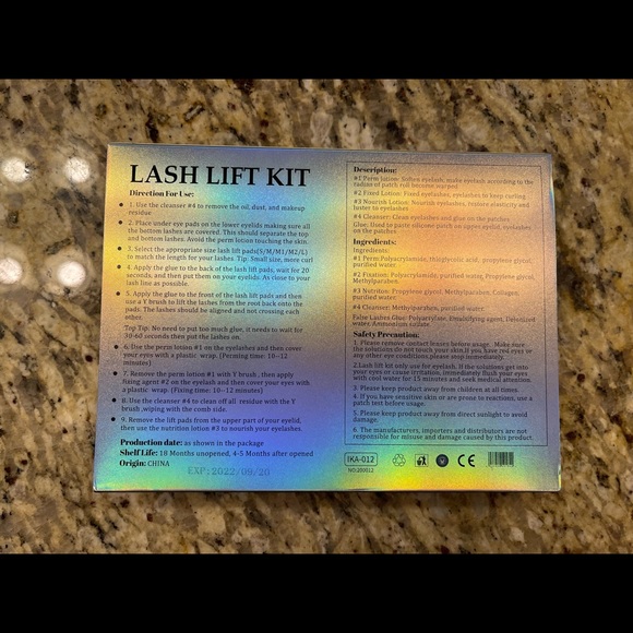 Lash lift kit - Picture 3 of 3